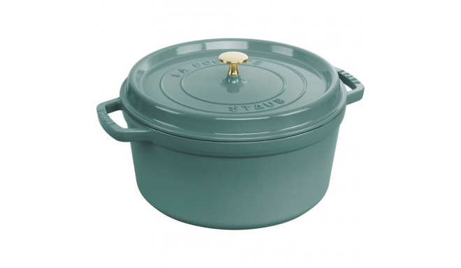 Staub ümmargune malmpott 6.7 l eukalüpt