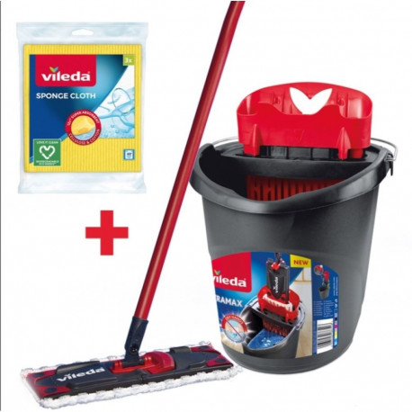Vileda Ultramax Box mop komplekt + lapid 3 tk