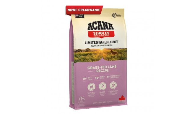 ACANA Singles rohusööja lambaliha kuiv koeratoit 11,4kg