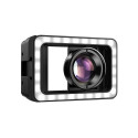 Mobile lens APEXEL APL-HB100FL23 100mm macro with LED (black)