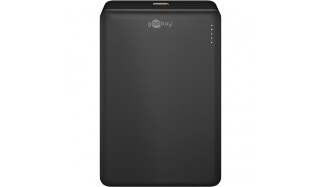 Goobay magnetiline juhtmevaba akupank | 70183 | 10000 mAh | USB-C | must