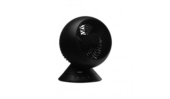 Duux | Fan | Globe | Table Fan | Black | Diameter 26 cm | Number of speeds 3 | Oscillation | 23 W | 