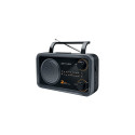 Muse | 2-bands portable radio | M-06DS | AUX in | Grey