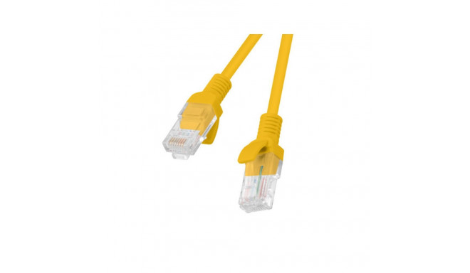PATCHCORD CAT.6 UTP 1M ORANGE FLUKE PASSED LANBERG