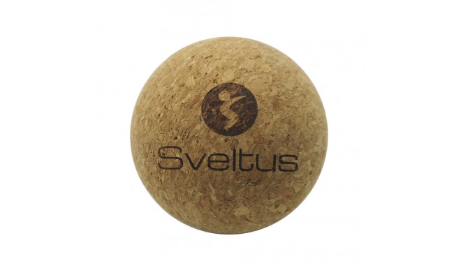 Massage ball SVELTUS 0477  6,5cm Cork