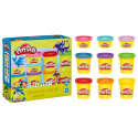 PLAY-DOH масса для лепки Блестки, 6 шт