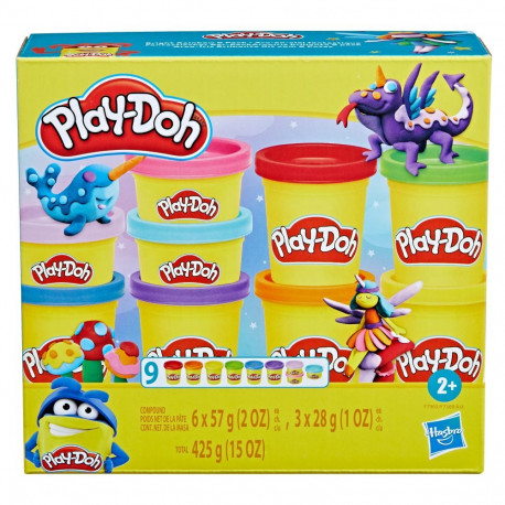 PLAY-DOH voolimismass 9 purki