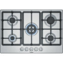 Bosch Serie 4 PGQ7B5B90 hob Stainless steel Built-in 75 cm Gas 5 zone(s)