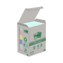 Märkmepaber 76x76mm POST-IT Recycled pastelsed 6x100 lehte