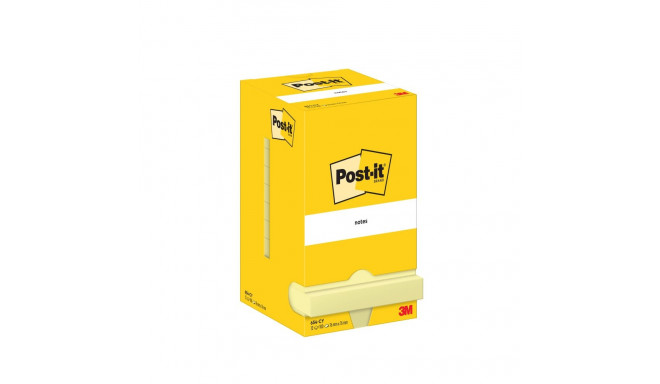 Note paper 76x76mm POST-IT canary yellow 12x100 sheets