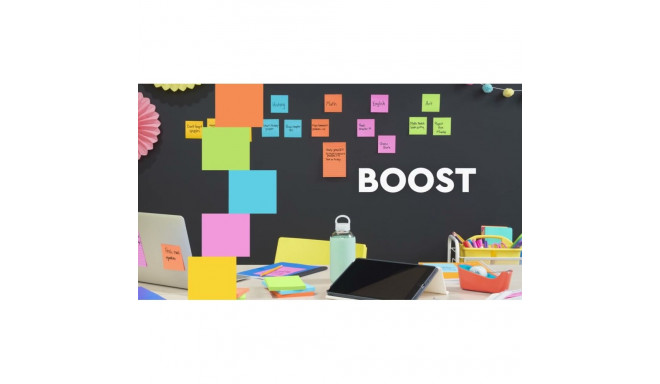 Note paper 76x76mm POST-IT 654 SS Boost 5x90 sheets