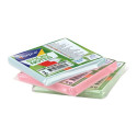 Note paper 75x75mm FORPUS Stick Notes pastel pink 80 sheets