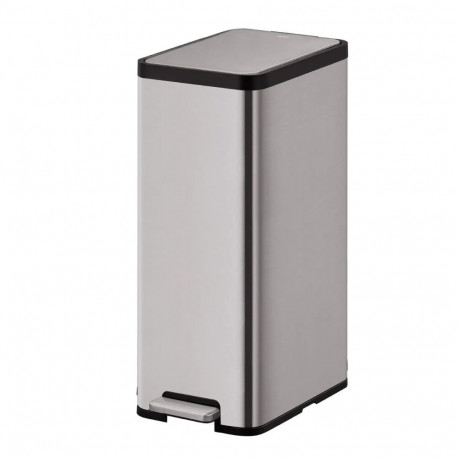 Prügikast 45L EKO Ecomaid Pedal Bin, matt roostevaba teras, ühendatav