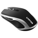 CANYON mouse MW-19 Wireless Charge Black Silver
