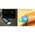 Optical cable HDMI - HDMI, AOC, 8K, 60Hz, 100m, 48Gbps, 2.1 ver