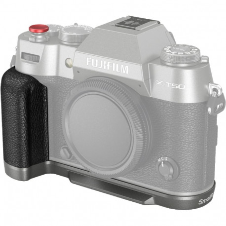 SmallRig L-kujuline silikoonist käepide 4712 Fujifilm X-T50, söehall hõbedane