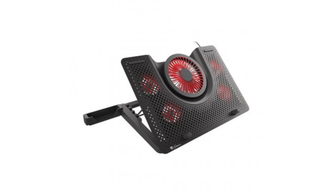 GENESIS Oxid 550 laptop cooling pad 43.9 cm (17.3") 2800 RPM Black