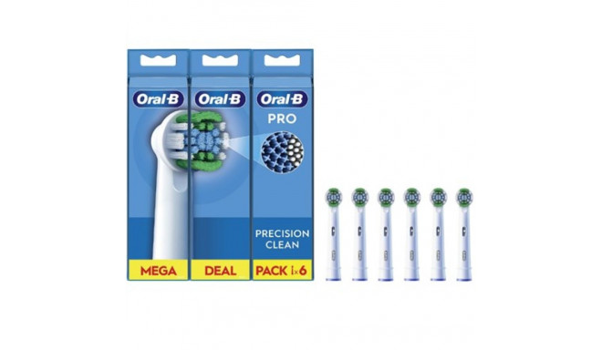 Oral-B | Precision Clean Brush Set | EB20RX-6 | Heads | For adults | Number of brush heads included 