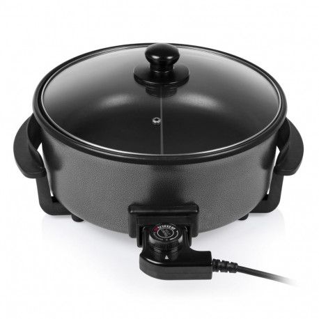 Tristar grillpann PZ-9135 XL multifunktsionaalne, läbimõõt 30cm, 1500W, kaas kaasas, fikseeritud käe