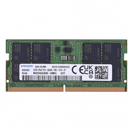 Samsung SO-DIMM 32GB DDR5 2Rx8 5600MHz PC5-44800 M425R4GA3BB0-CWM