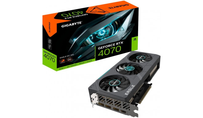 Gigabyte videokaart GeForce RTX 4070 Eagle OC 12GB