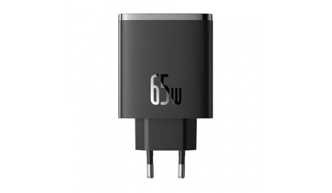 Wall charger Baseus OS-Cube Pro 2xUSB-C + USB, 65W (black)