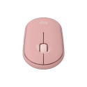 Logitech Pebble 2 M350s Belaidė pelė, RF Wireless + Bluetooth, 4000 DPI, Tonal Rose