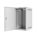 RACK CABINET 10" WALL-MOUNT 9U/280X310 FOR SELF-ASSEMBLY WITH METAL DOOR GREY LANBERG (FLAT PACK)