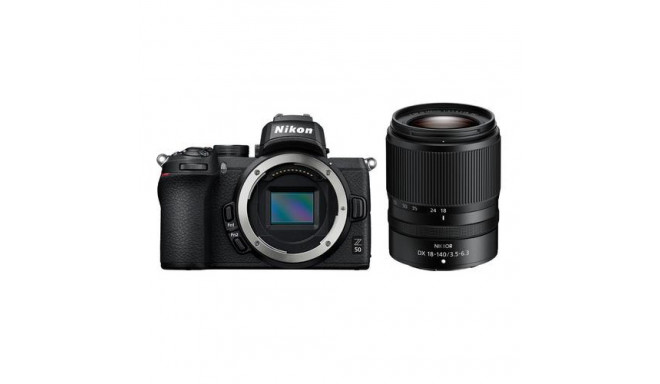 Nikon Z 50 + 18-140 VR Kit SLR Camera Kit 20.9 MP CMOS 5568 x 3712 pixels Black