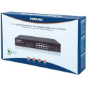 Intellinet 8-Port Gigabit Ethernet PoE+ Web-Managed Switch with 2 SFP Ports, IEEE 802.3at/af Power o