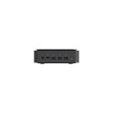 Gigabyte GB-BEI7-1260 PC/workstation barebone Black Built-in speaker(s) i7-1260P 3.4 GHz