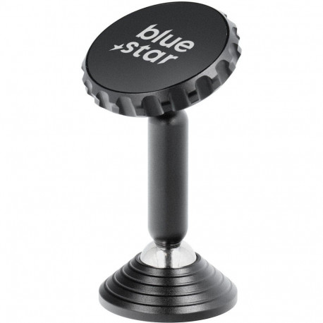 Magnetic car phone holder Blue Star Long Stick dashboard black