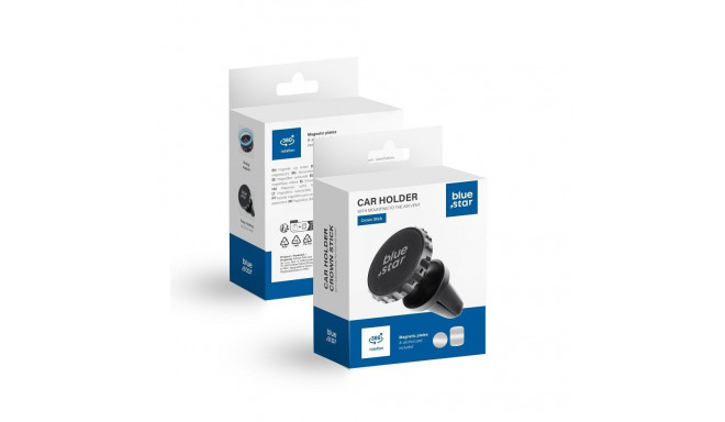 BLUE STAR magnetic car holder for air vent CROWN MAGNETIC black