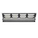 DIGITUS Patch panel, CAT6 19",48xRJ45,black