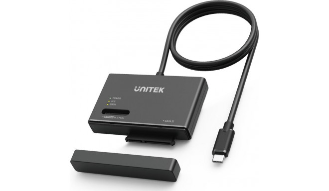 Unitek USB-C sild SATA ja M.2 NVMe ketastele