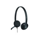 LOGITECH H340 USB Headset black