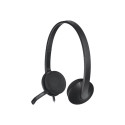 LOGITECH H340 USB Headset black