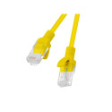 PATCHCORD CAT.6 UTP 2M YELLOW FLUKE PASSED LANBERG