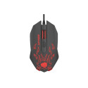 GAMING MOUSE FURY BRAWLER 1600DPI BACKLIT OPTICAL BLACK