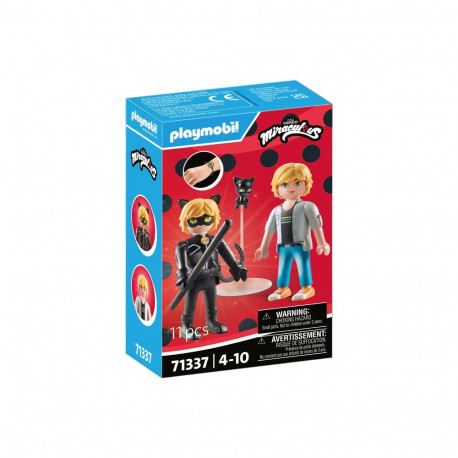 PLAYMOBIL MIRACULOUS: Adrien & Cat Noir 71337
