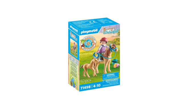 PLAYMOBIL HORSES OF WATERFALL Child with Pony and foal  71498