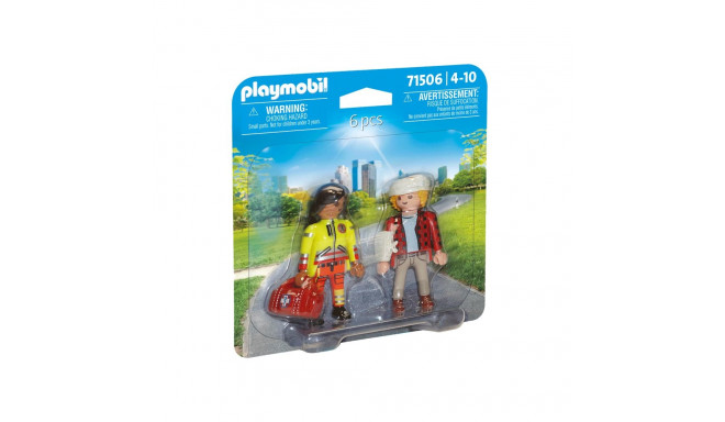 PLAYMOBIL DUOPACKS Kiirabiarst patsiendiga 71506