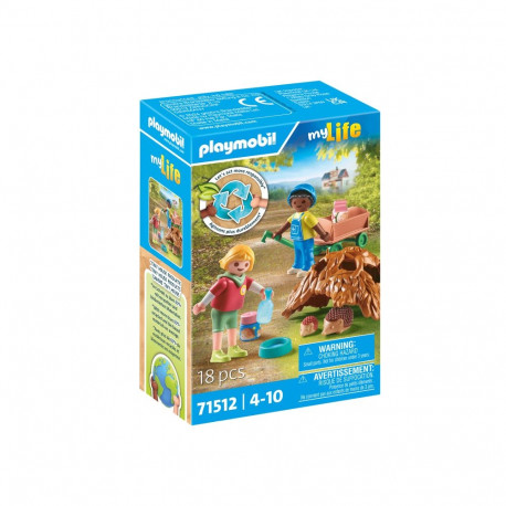 PLAYMOBIL MY LIFE Care of the hedgehog family 71512