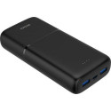 Deltaco PB-C1008 power bank 20000 mAh Black