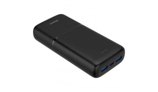 Deltaco PB-C1008 power bank 20000 mAh Black