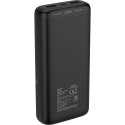 Deltaco PB-C1008 power bank 20000 mAh Black