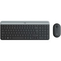 LOGITECH MK470 Slim Wireless Combo - GRAPHITE - RUS