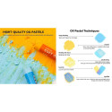 Oil Pastels Set ARRTX, 72 Colors