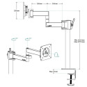 ARCTIC X1 43”/40” monitor mount