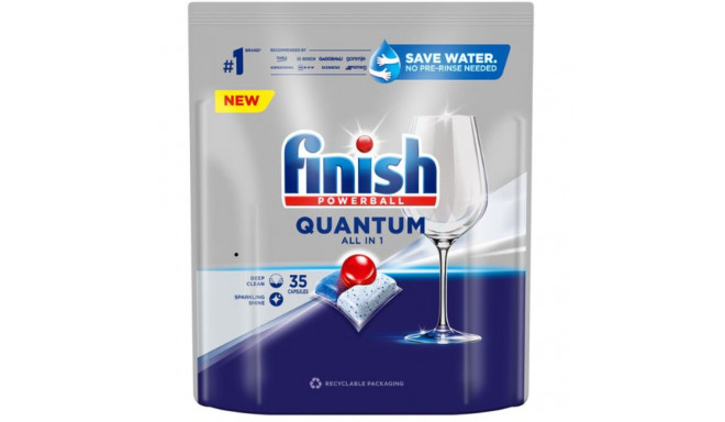 Nõudepesumasina tabletid  FINISH Quantum 35 tabl.